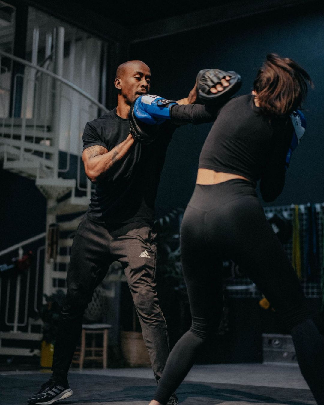 Trainingsgräte für das Boxtraining im Raum des Fontana Klubs